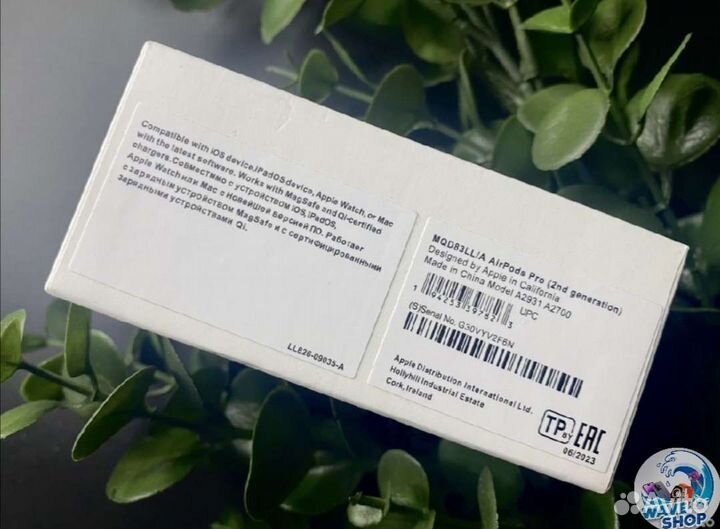 Наушники airpods pro 2 GEN platinum