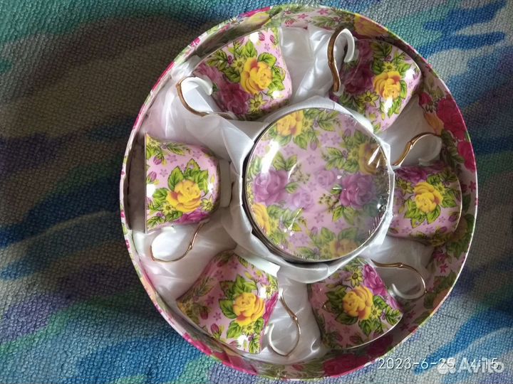 Сервиз чайный кофейный новый