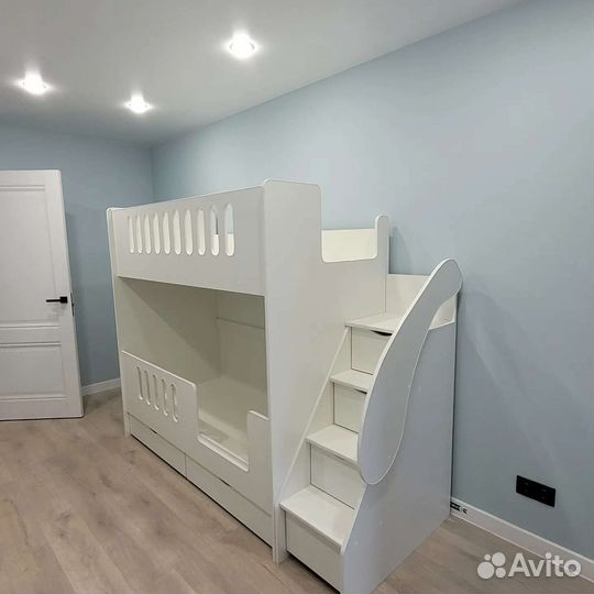 Детская кровать двухъярусная новая