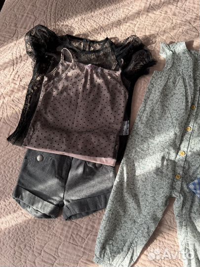 Вещи пакетом на девочку 80 86