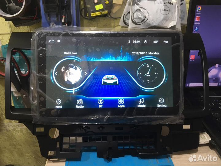 Магнитола android Mitsubishi Lancer 2007-2012