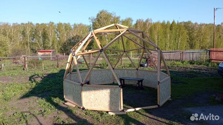 Купольная беседка