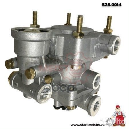 Клапан управления прицепа (Wabco:973 002 521 0)