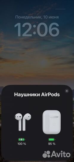 Наушники apple airpods 2