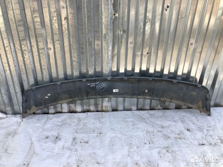 Kia Sorento 20- Накладка переднего бампера 1551