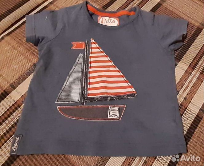 Детские рубашки, футболки 80-86