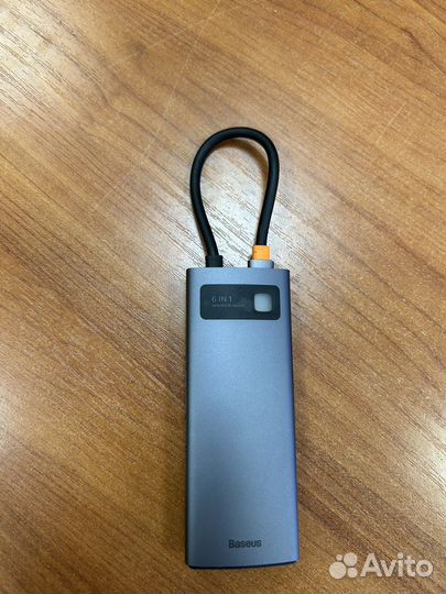 Baseus hub концентратор type-c usb 3.0