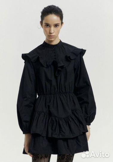 Lime платье черное