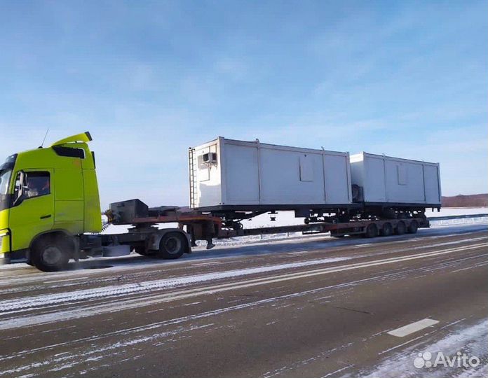 Перевозка негабаритных грузов, аренда трала