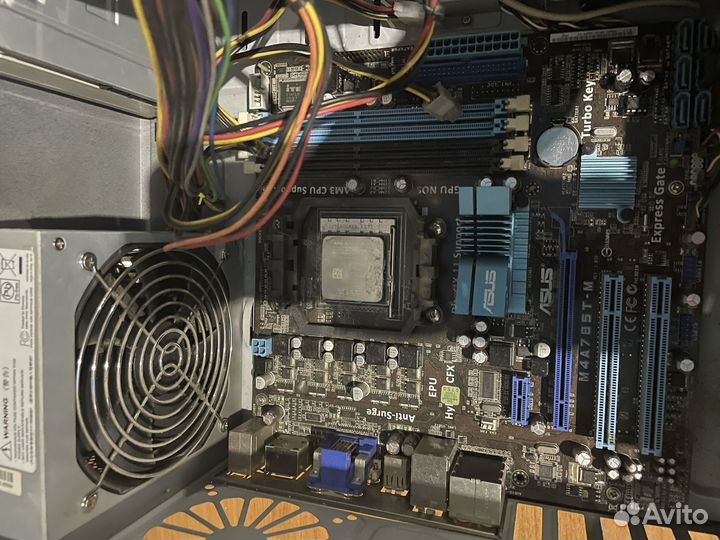 Материнская плата am3 + Athlon ii 620 + Ram 4gb