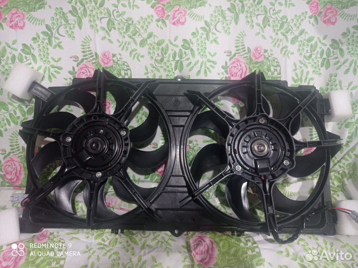 Вентилятор радиатора ssangyong