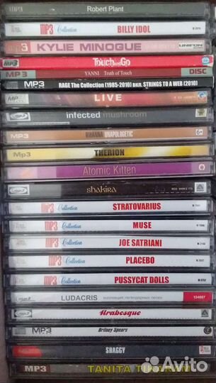Музыкальные cd диски мp3