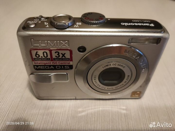 Фотоаппарат Panasonic Lumix DMC-LS60 неисправный