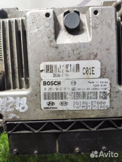 Блок управления двигателем Hyundai Santa Fe CM