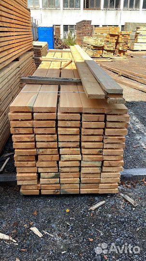 Доска обрезная 40х150х6000мм от производителя
