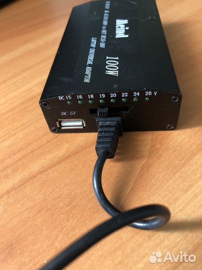 Автомобильная зарядка для ноутбука