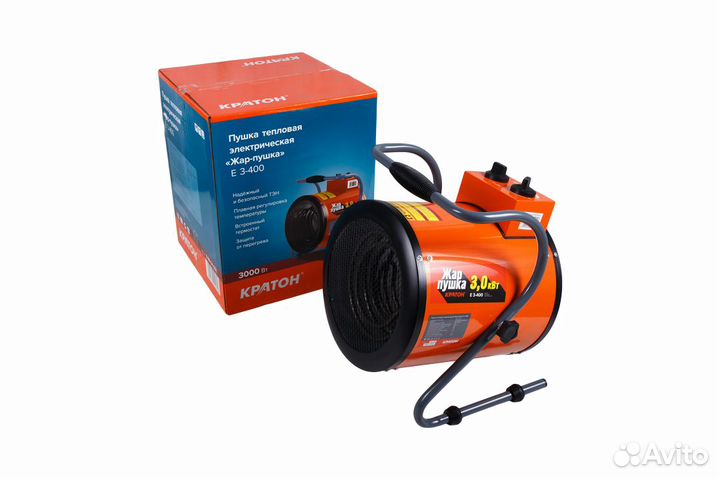 Пушка тепловая электрич. Кратон