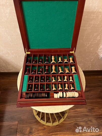 Шахматы шашки 2 в 1