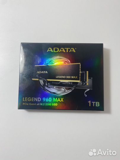 SSD накопитель adata legend 960M M.2 2280 1 тб