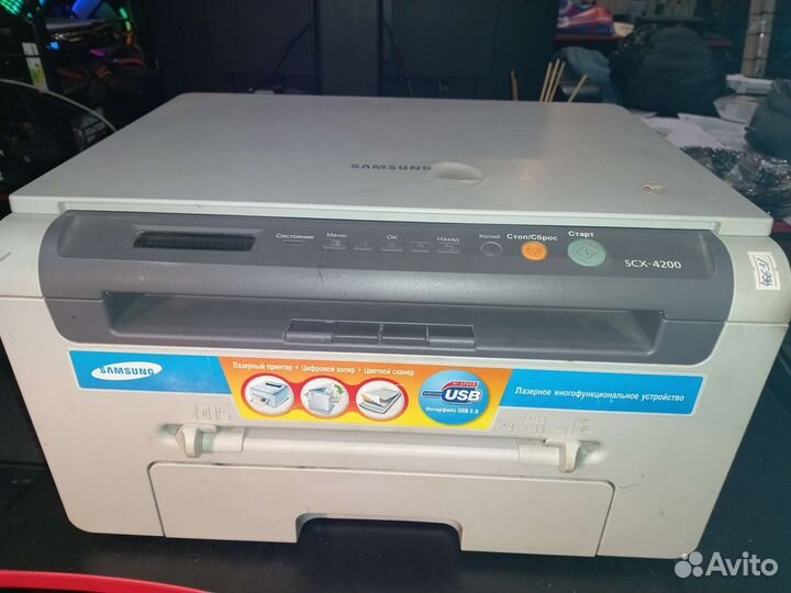 Принтер лазерный мфу samsung scx 4200