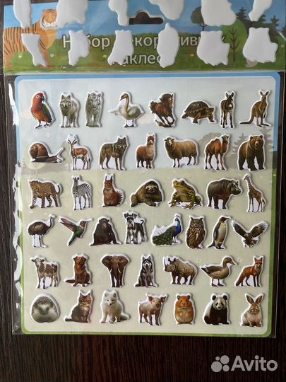 Наклейки декоративные для детей