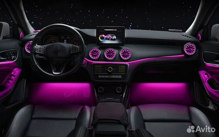 Подсветка для Mercedes A W176 B W246 GLA X156 CLA