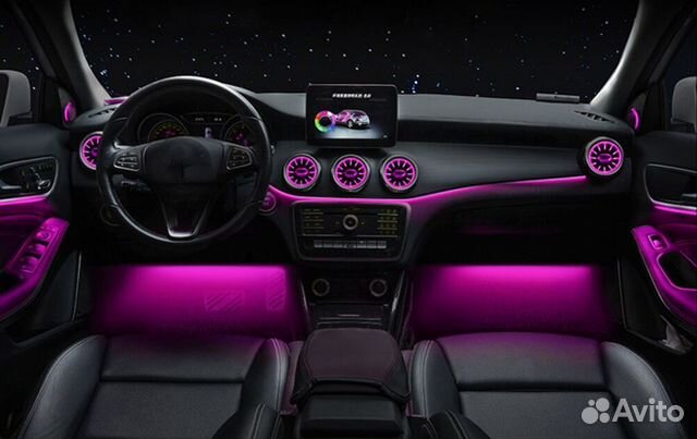 Подсветка для Mercedes A W176 B W246 GLA X156 CLA