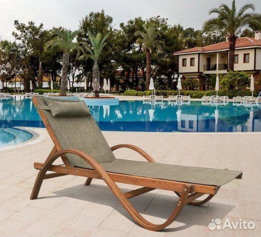 Шезлонг-лежак 