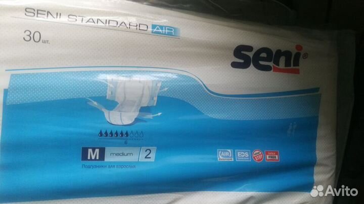 Памперсы для взрослых seni 2