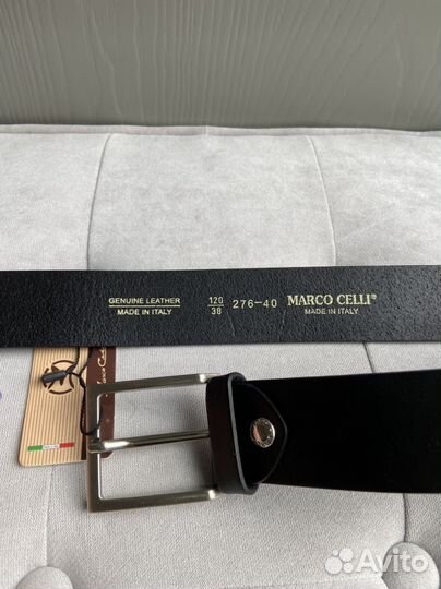 Новый мужской кожаный ремень, Италия