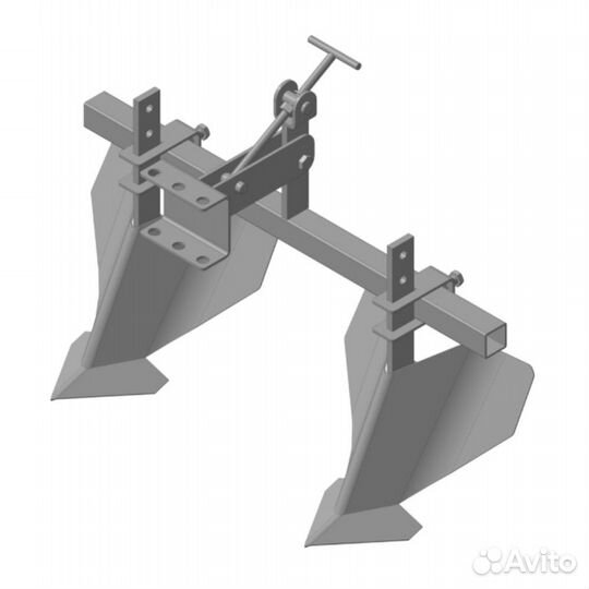 Окучник 2-х рядный с нерегулируемыми окучниками