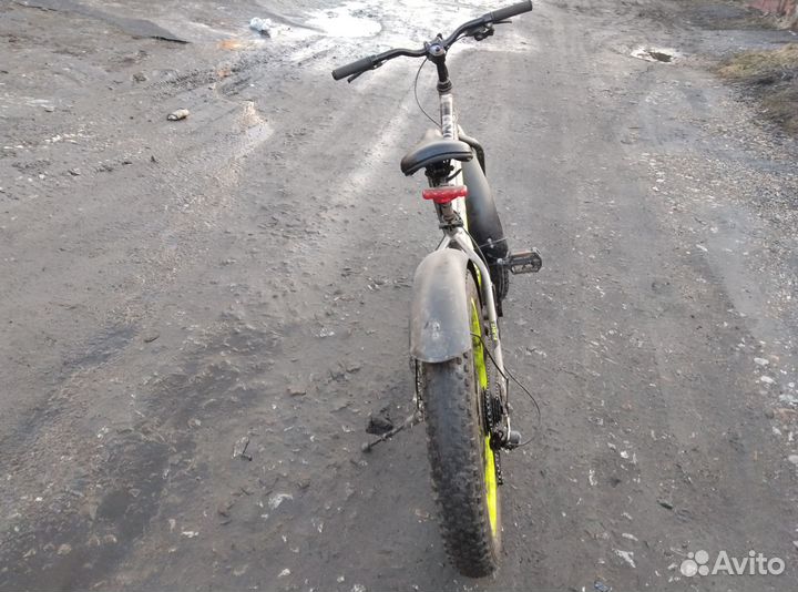 Велосипед фэтбайк rush