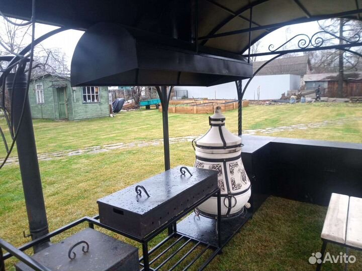 Мангальный комплекс из металла