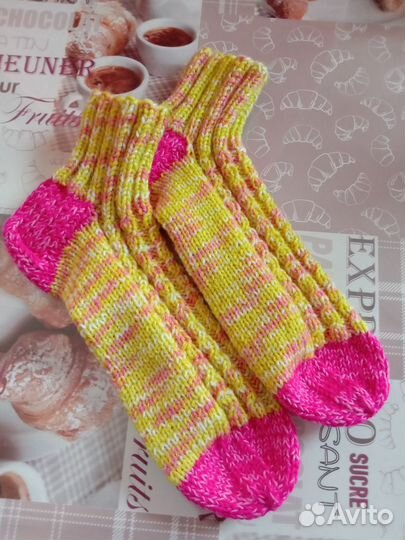 Носки ручная работа