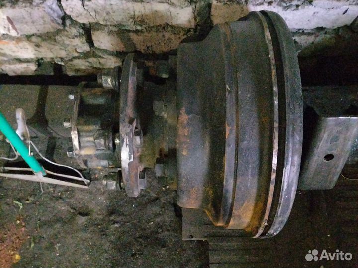 Задний мост mitsubishi canter