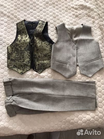 Жилет с брюками