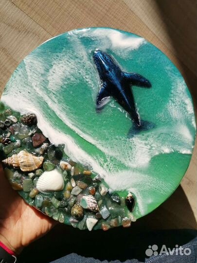 Mini картина Кит