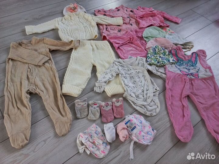 Продам вещи на новорожденную