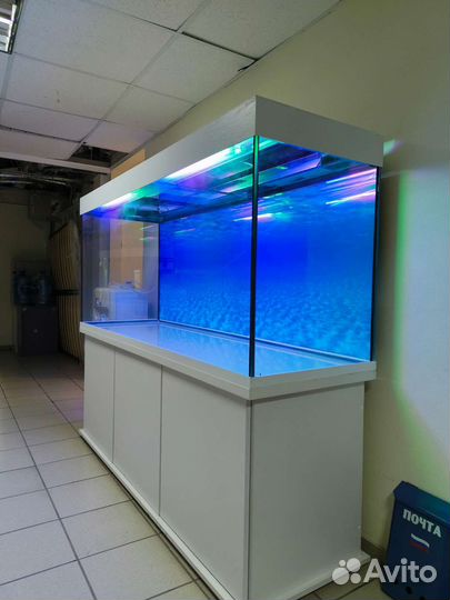 Аквариум 800 Premium свет биофильтр фон подставка