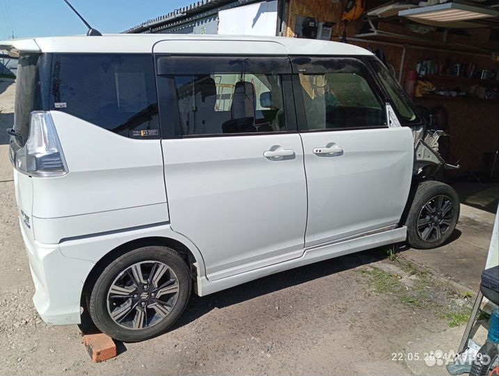 Suzuki Solio 1.2 CVT, 2016, битый, 105 000 км