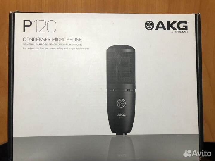 Микрофон студийный AKG P120