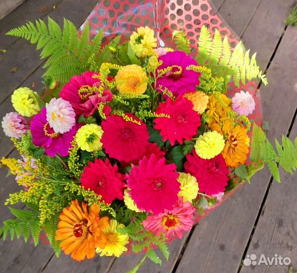 Букет из садовых цветов