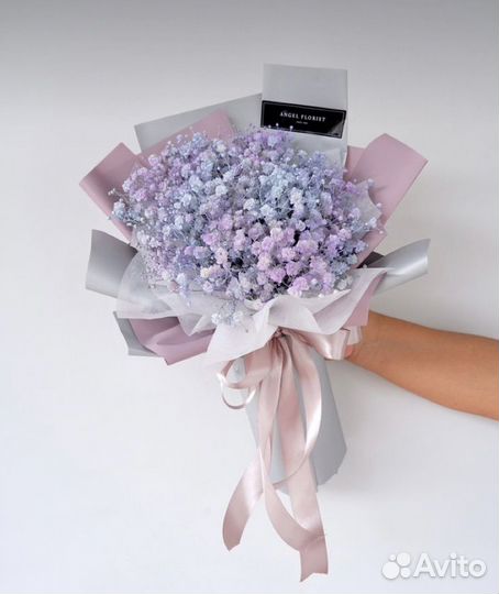 Букет из гипсофилы