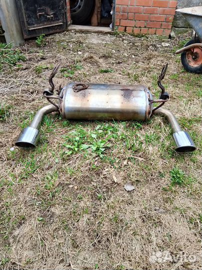 Глушитель инфинити fx 37 qx 50