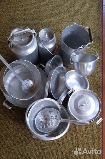 Посуда алюминиевая СССР