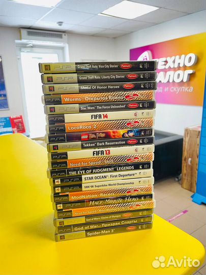 Игры диски для PSP