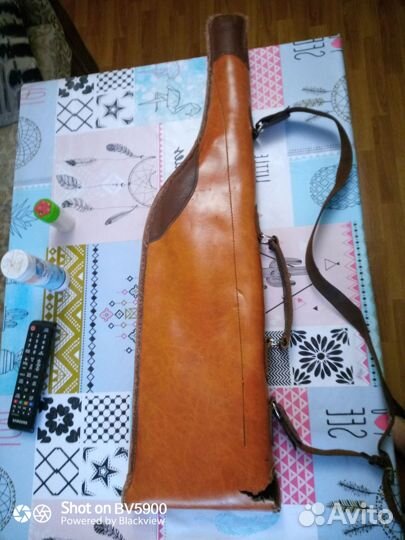 Чехол кожаный СССР для ружья