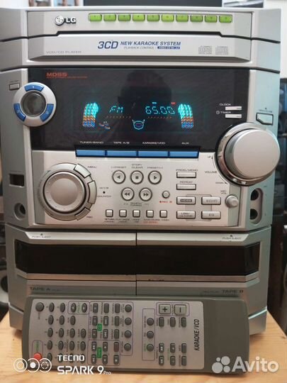 Мощный музыкальный центр LG (голов) без аккустики