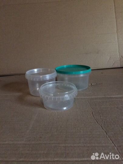 Ведра, банки, тара, контейнеры, посуда пластиковая