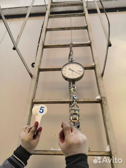 Испытание лестниц